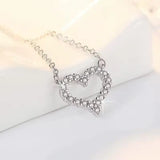 COLLIER COEUR EN CRISTAL - My Store