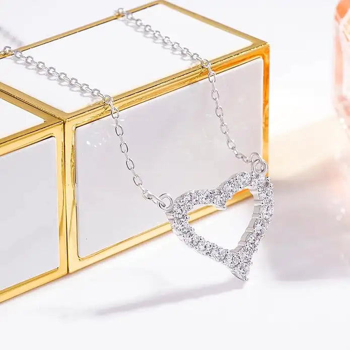 COLLIER COEUR EN CRISTAL - My Store