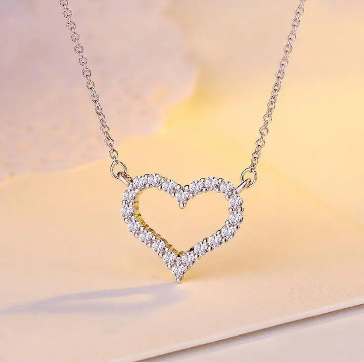COLLIER COEUR EN CRISTAL - My Store