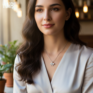 COLLIER NŒUD BRILLANT MINIATURE