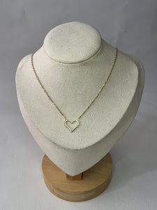 COLLIER COEUR EN CRISTAL - My Store
