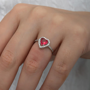 Bague Pandora Rouge